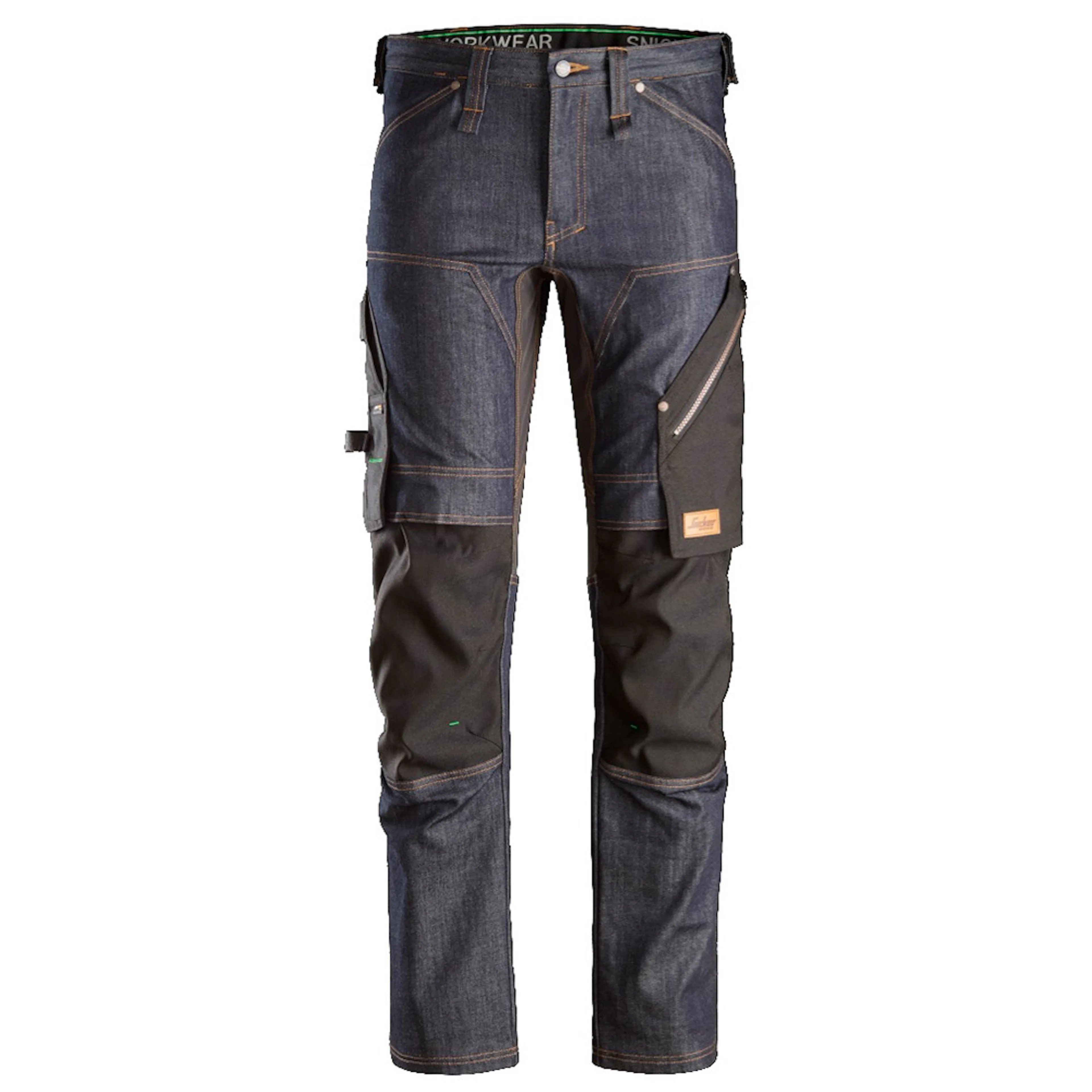 Arbestbyxa Denim + FW Storlek: 46 , Färg: Denim\Black