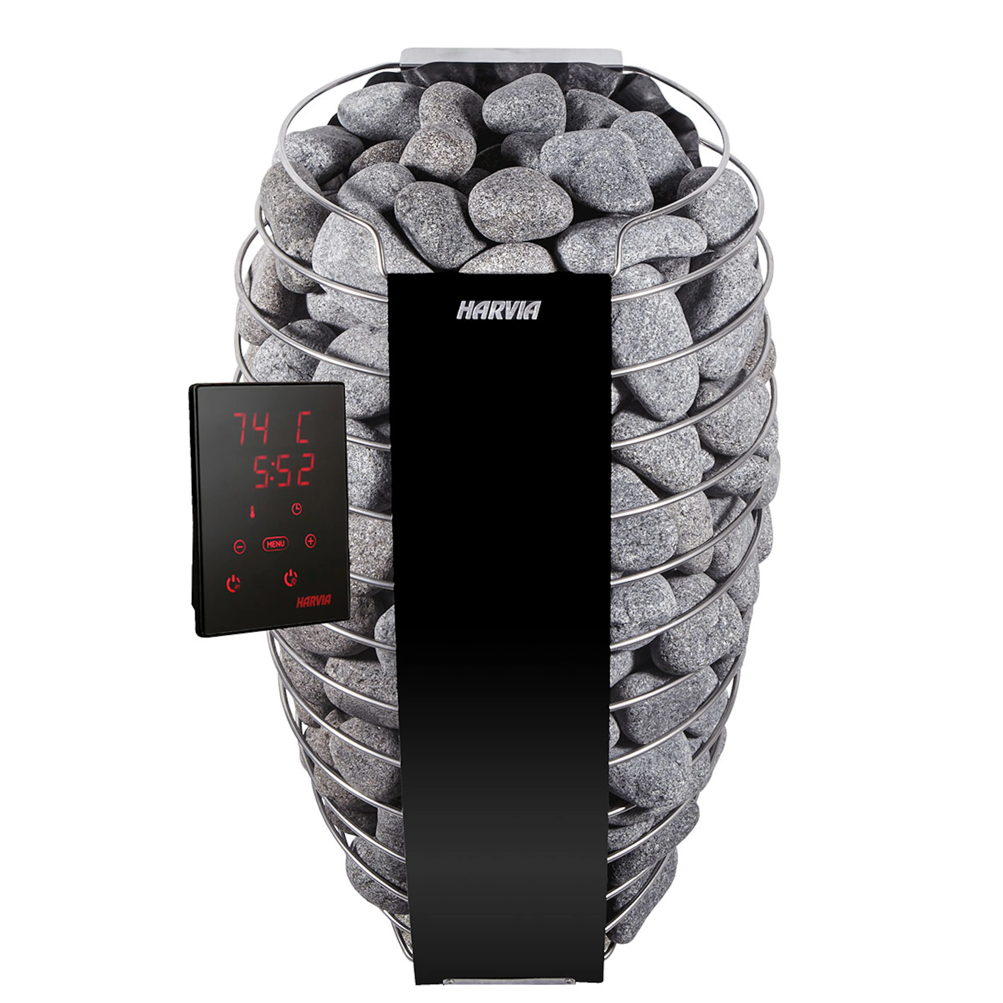 Bastuaggregat Harvia Spirit SP60XW 6,0 kW WiFi svart
