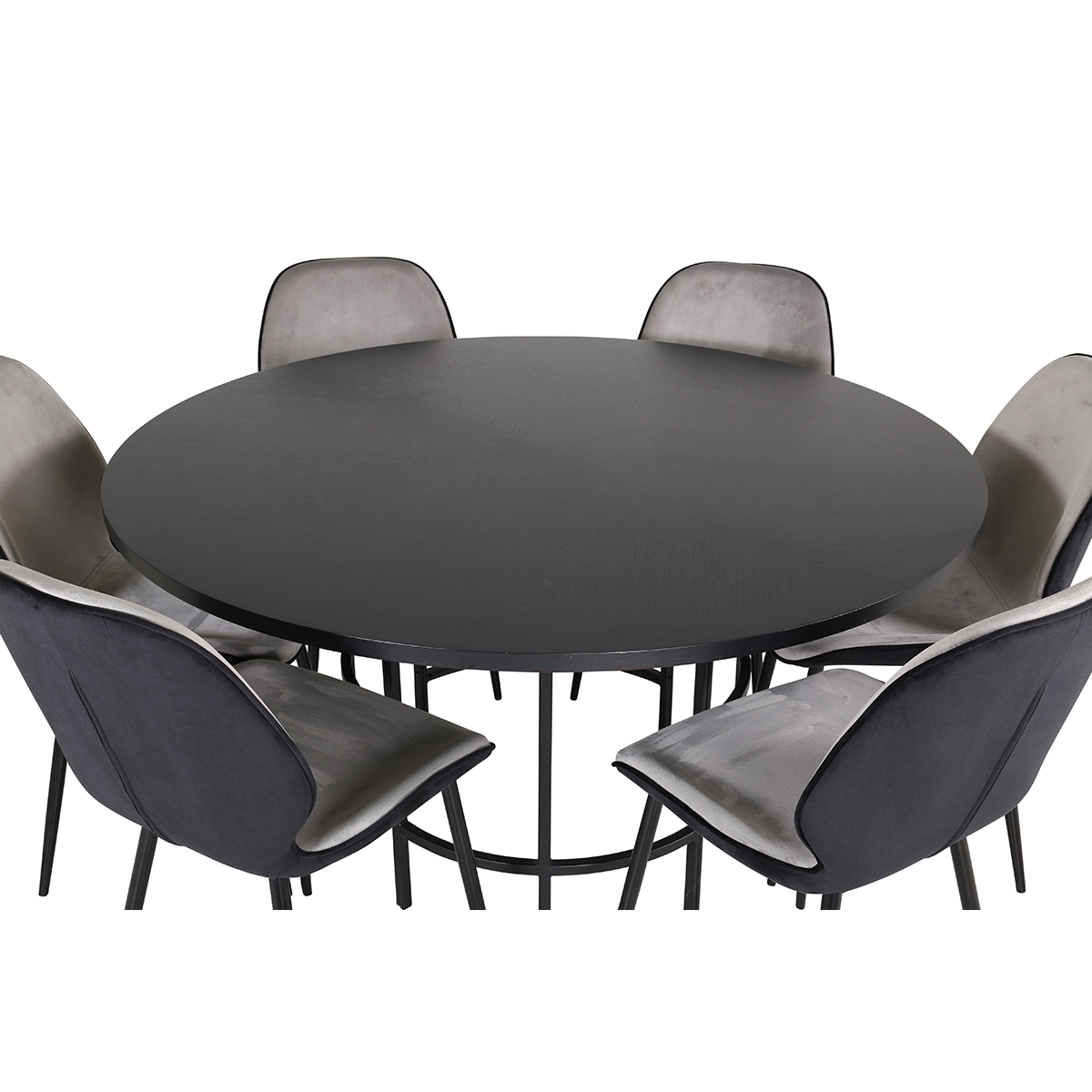 Matgrupp furniture/fashion Copenhagen Ø140 cm med 6 Emma Stolar