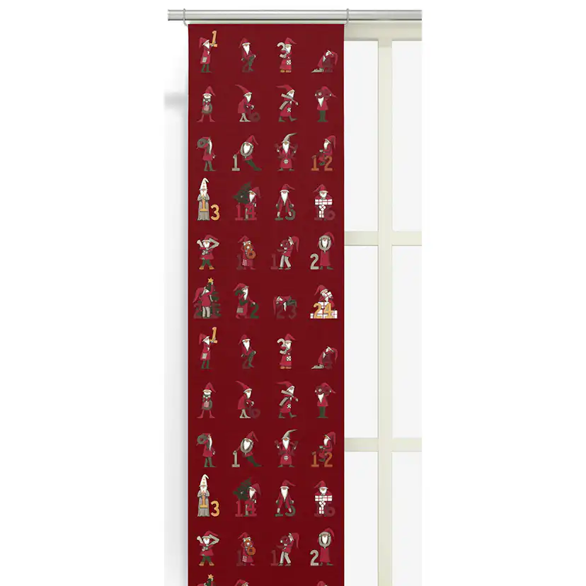 Panellängd Arvidssons Textil Kalendertomtar