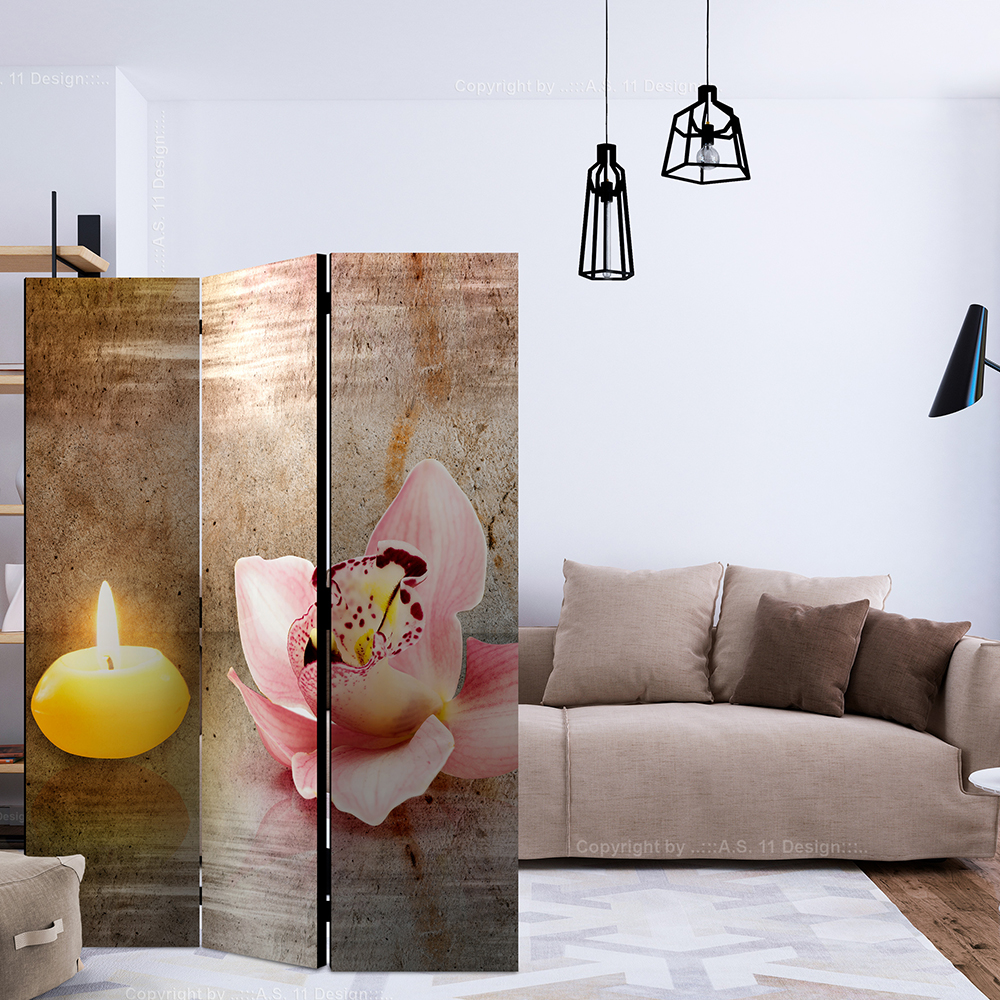 Rumsavdelare Skärmvägg Arkiio Romantic Evening 135x172 cm