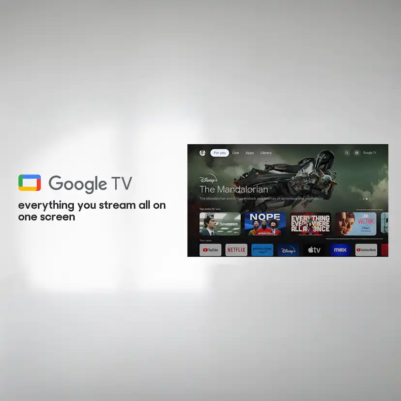 Utomhus TV Sylvox Pergola Pro 2.0 75tum