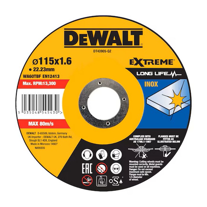 Kapskiva DeWalt DT43905 6mm 115x1