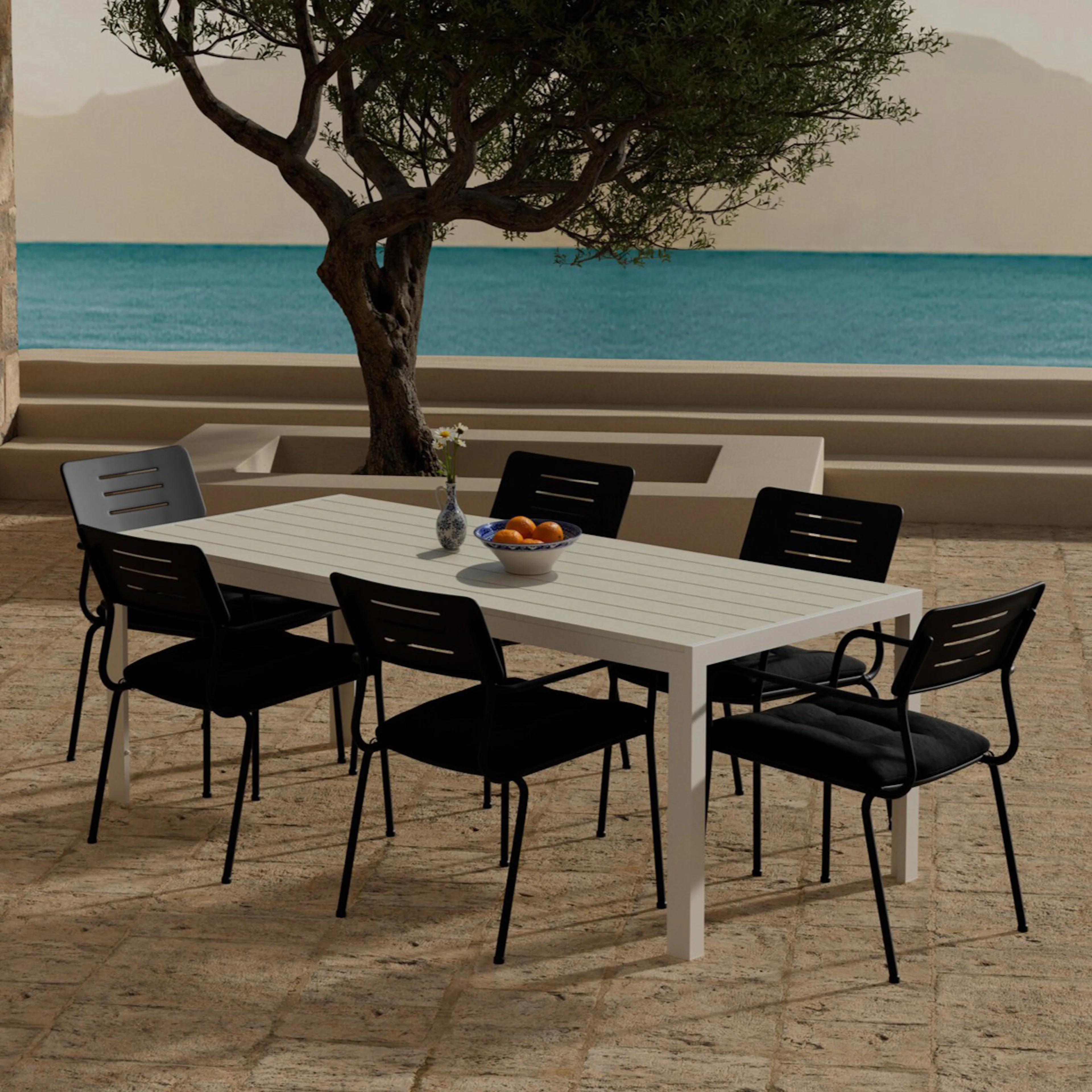 Beige/Svart