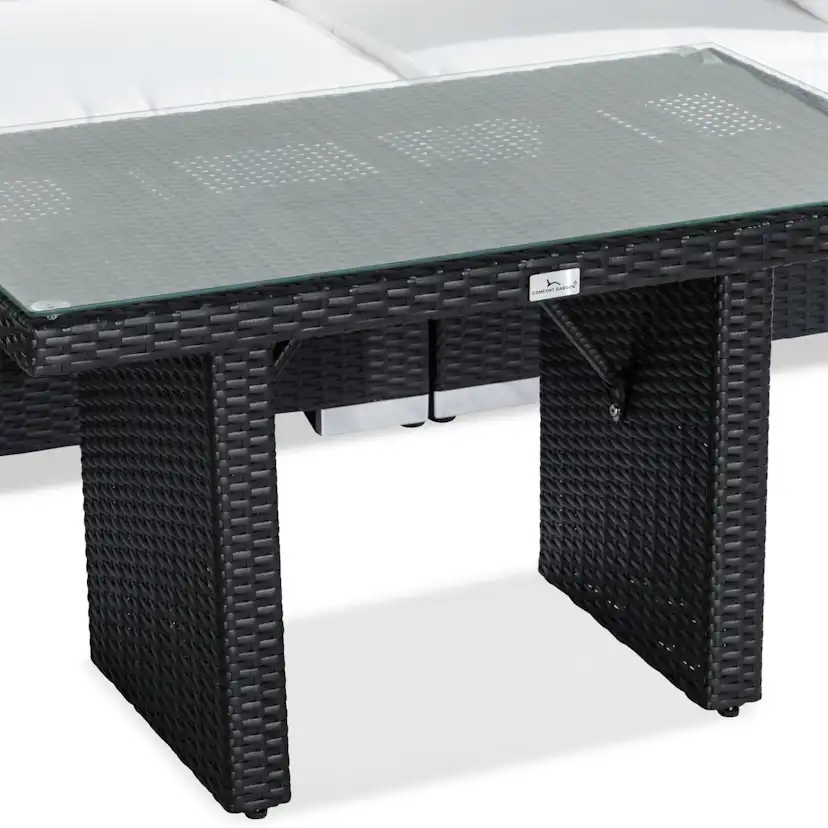 Loungegrupp Comfort Garden Bahamas 3-sits med Soffbord 100x60 Utomhus