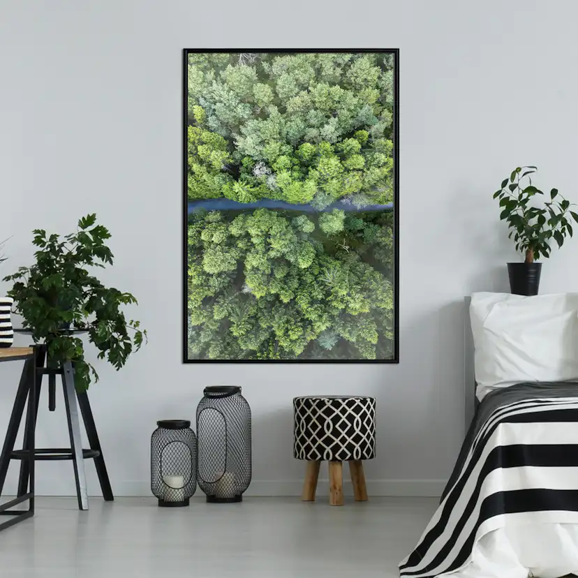 Poster Artgeist Affisch Road Through Forest