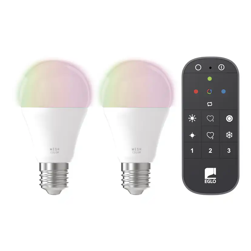 Ljuskälla Eglo 2xLM-ZIG-RGB/CCT E27 A60 9W Opal