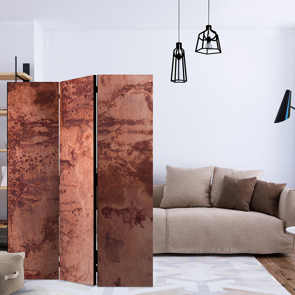 Rumsavdelare Skärmvägg Arkiio Red Metal Sheet 135x172 cm