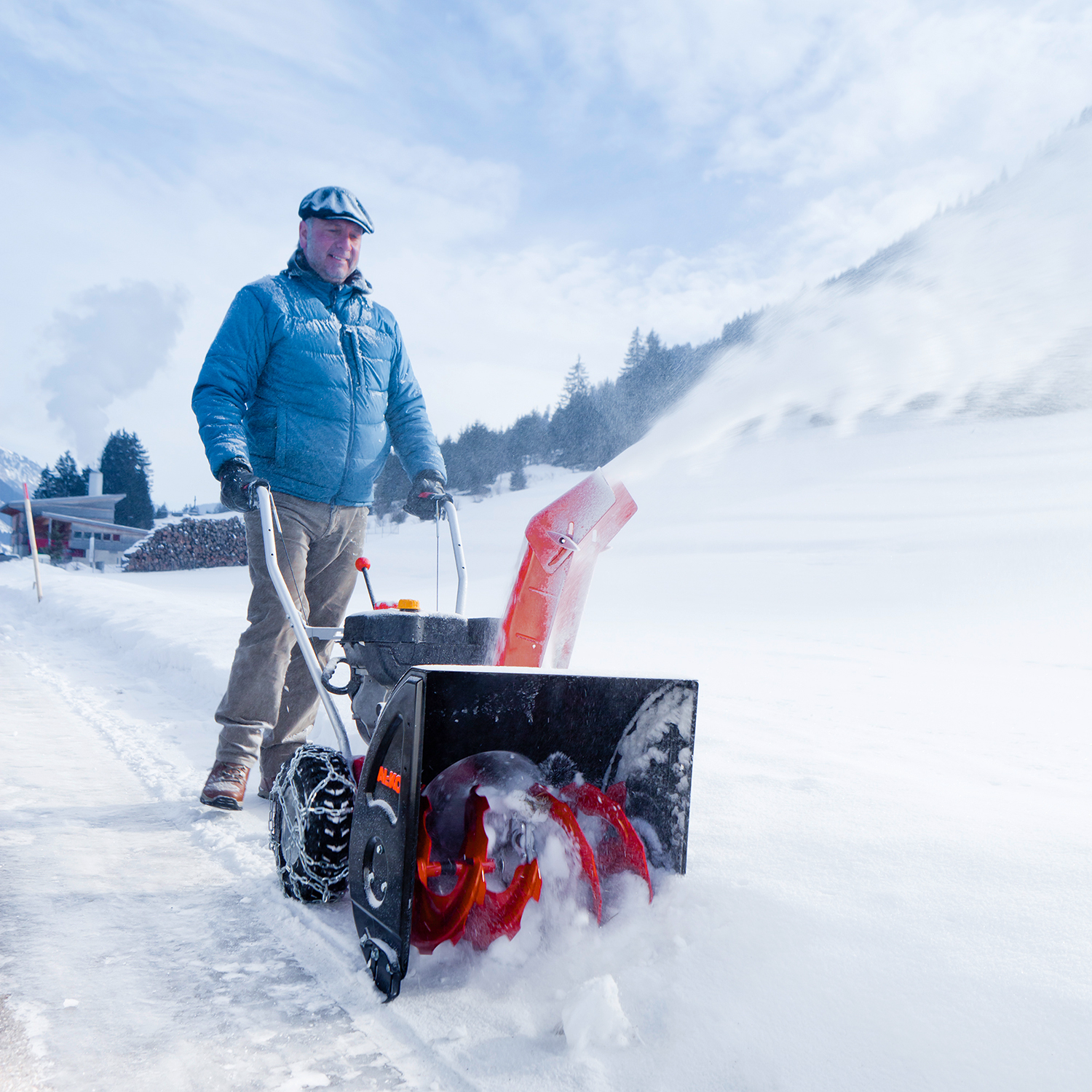 Snöslunga Bensin AL-KO Snowline 620 E II Självgående & Elstart