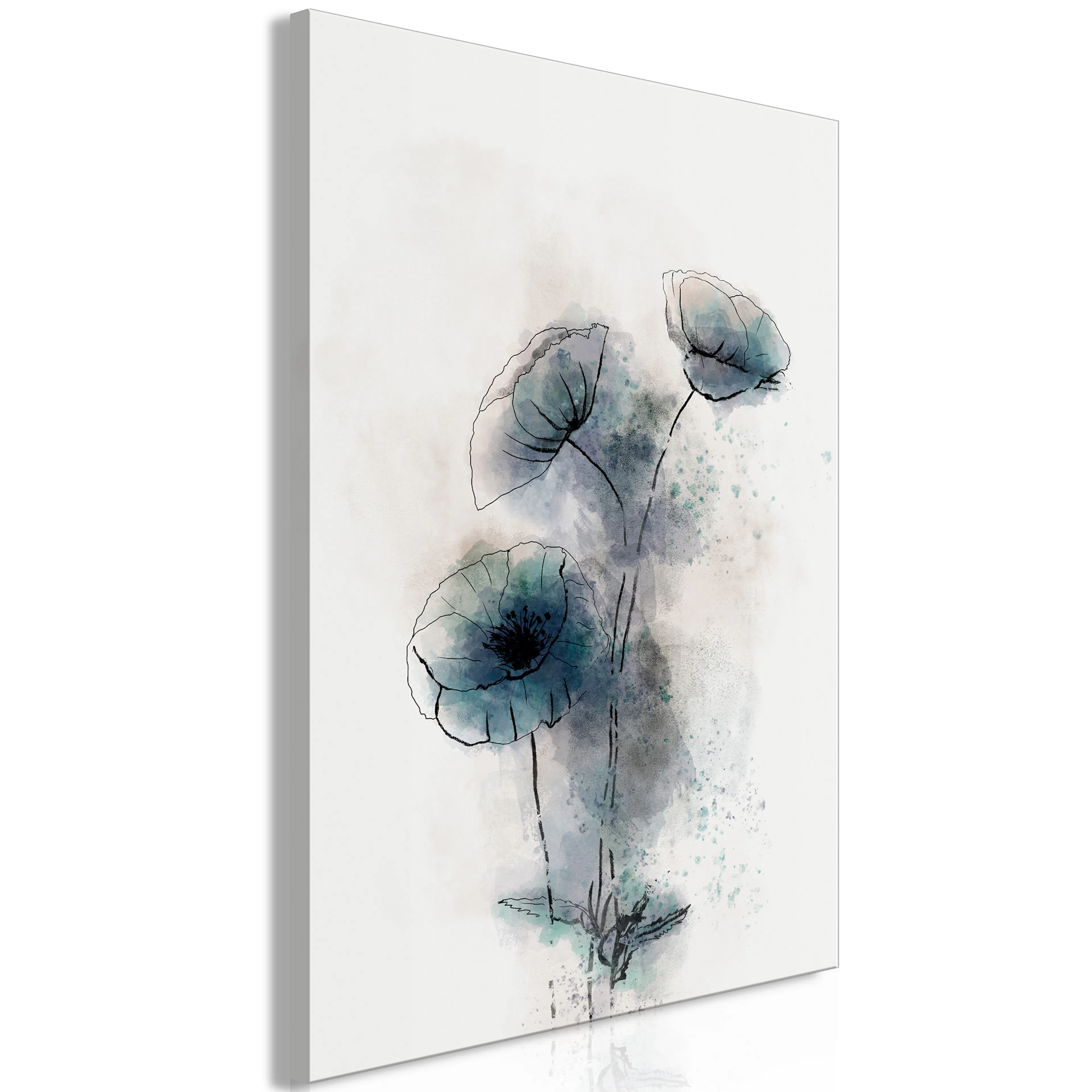 Tavla Arkiio Blue Poppies