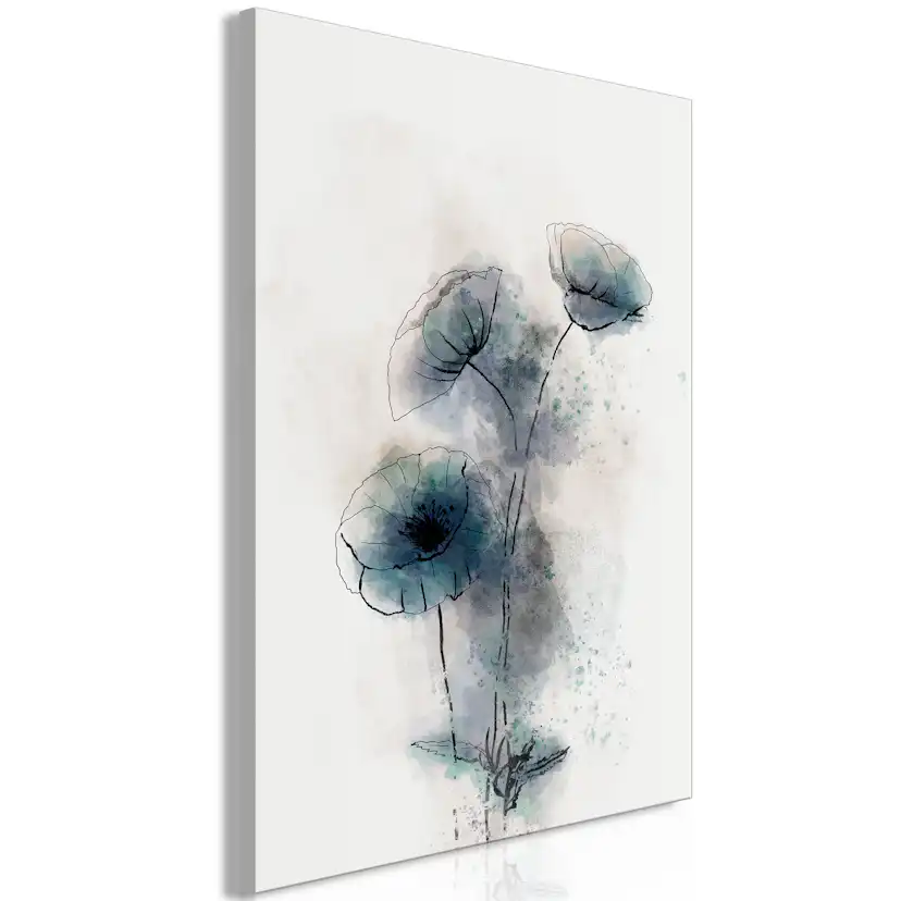 Tavla Arkiio Blue Poppies
