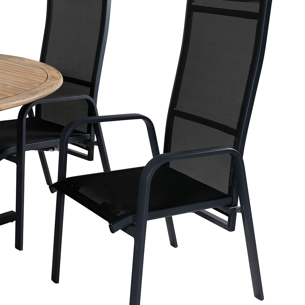 Matgrupp Venture Home Zurc med 6 Curz Matstolar