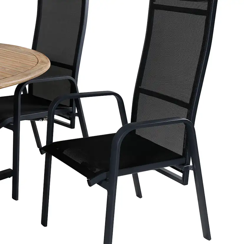 Matgrupp Venture Home Zurc med 6 Curz Matstolar