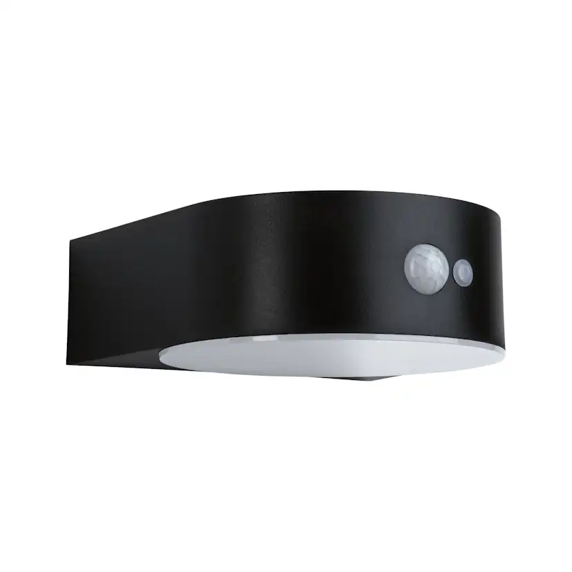 Fasadbelysning Solcell Paulmann Eileen LED med Rörelsesensor IP44 Ljus: Gold Light (insektsvänligt)