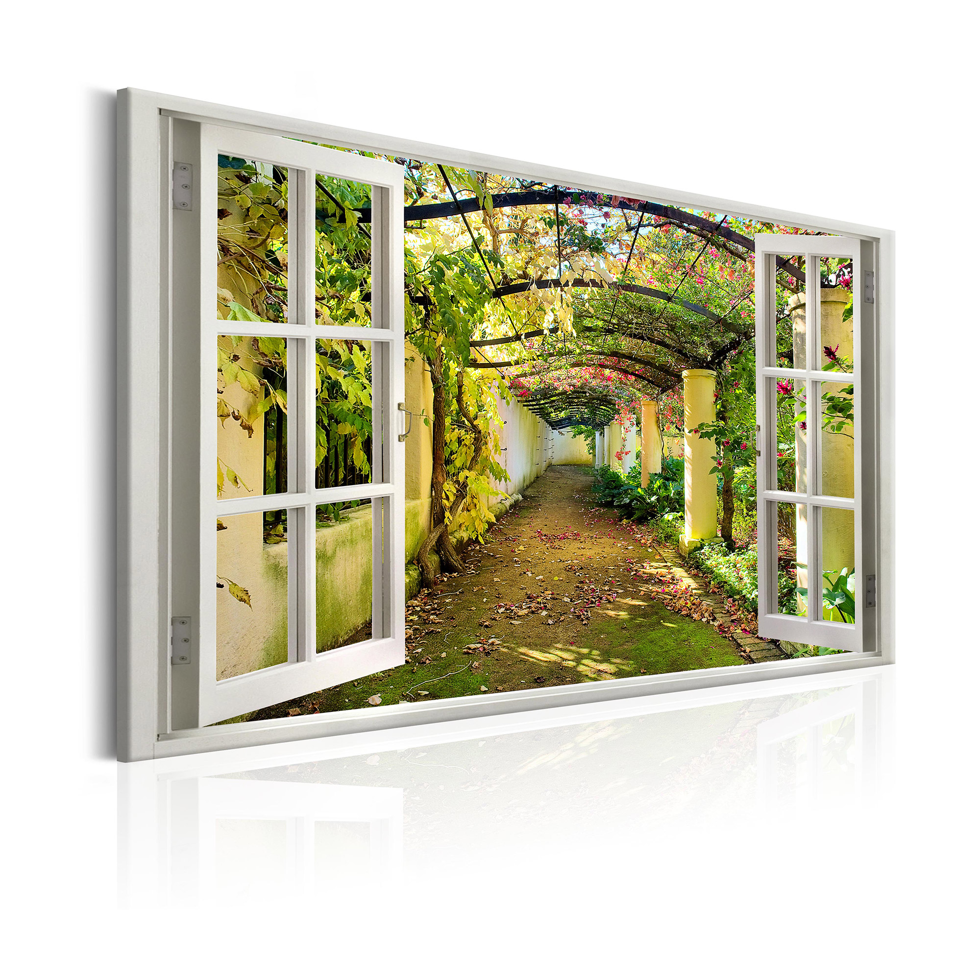 Tavla Arkiio Window View On Pergola