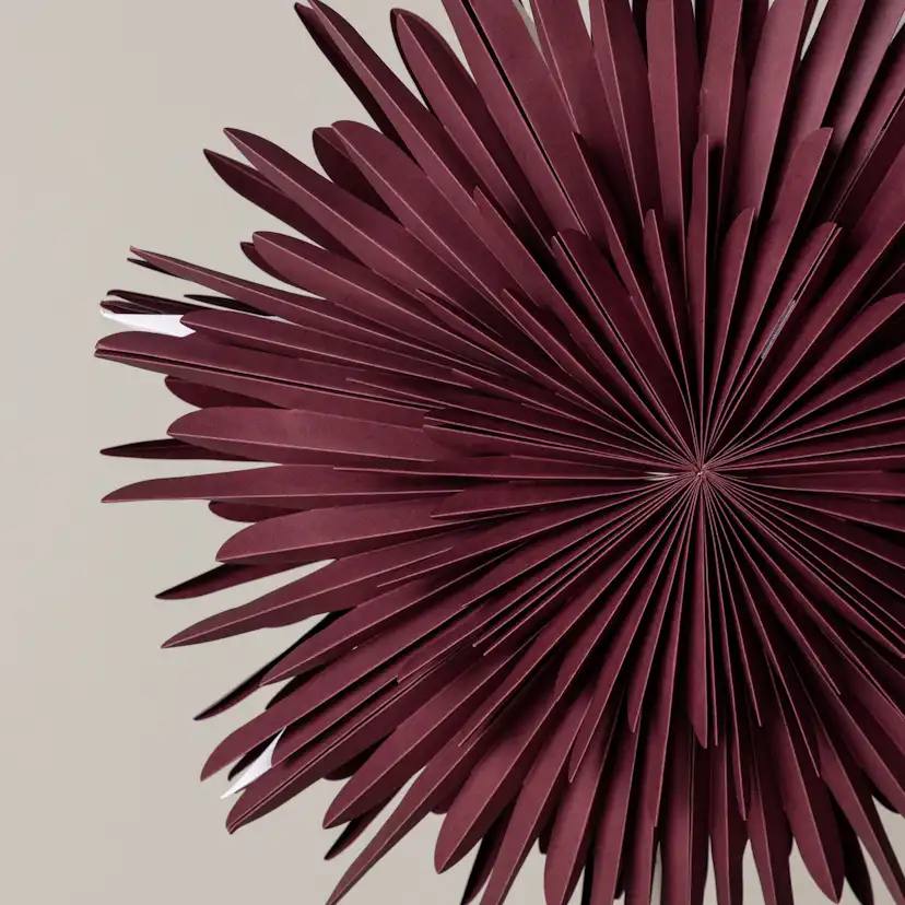 Sälen 60cm Pendant Lamp - Dark red / Dark red Mörkröd, 60 cm