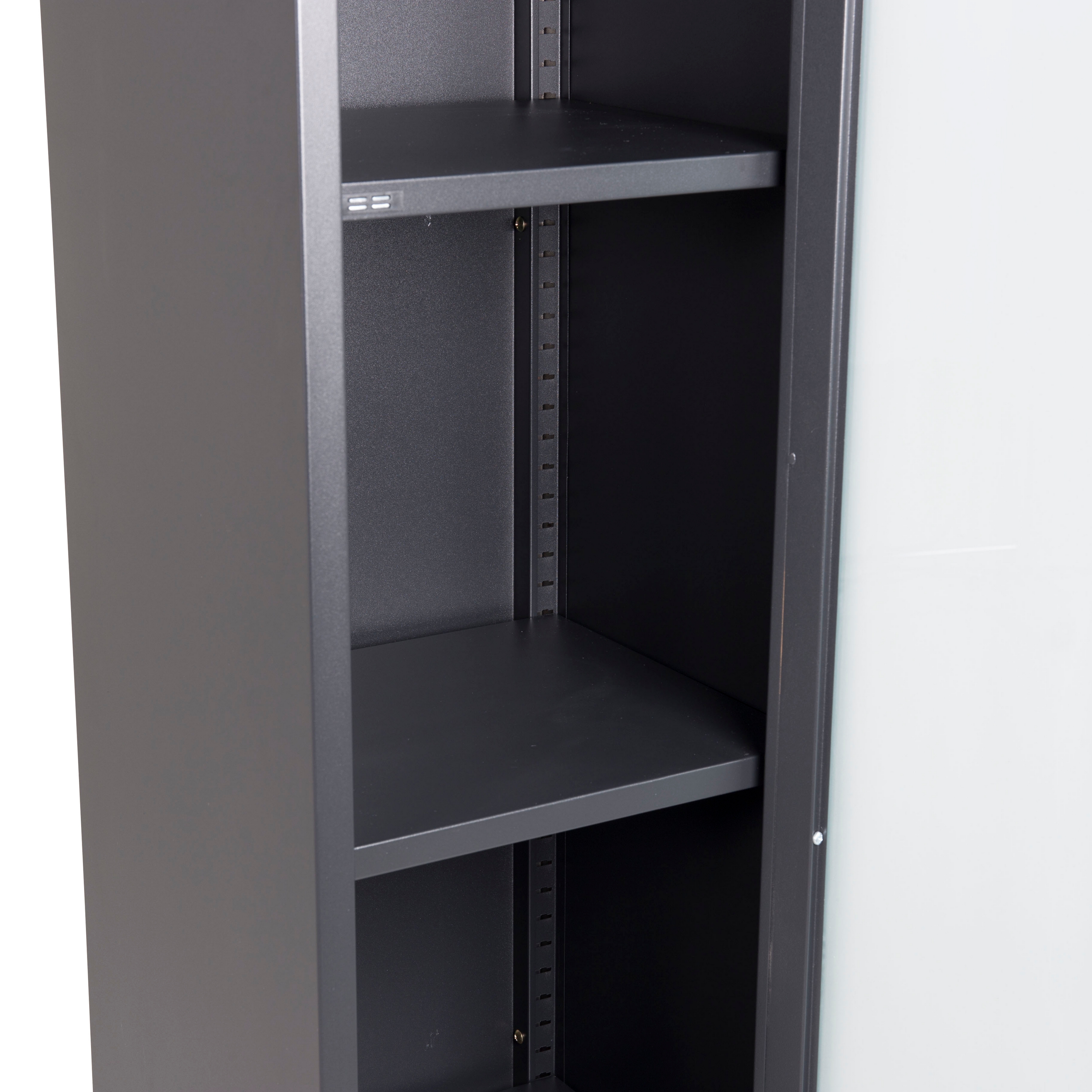 Högskåp Venture Home Acero Svart Förvaringsmöbel 150 cm