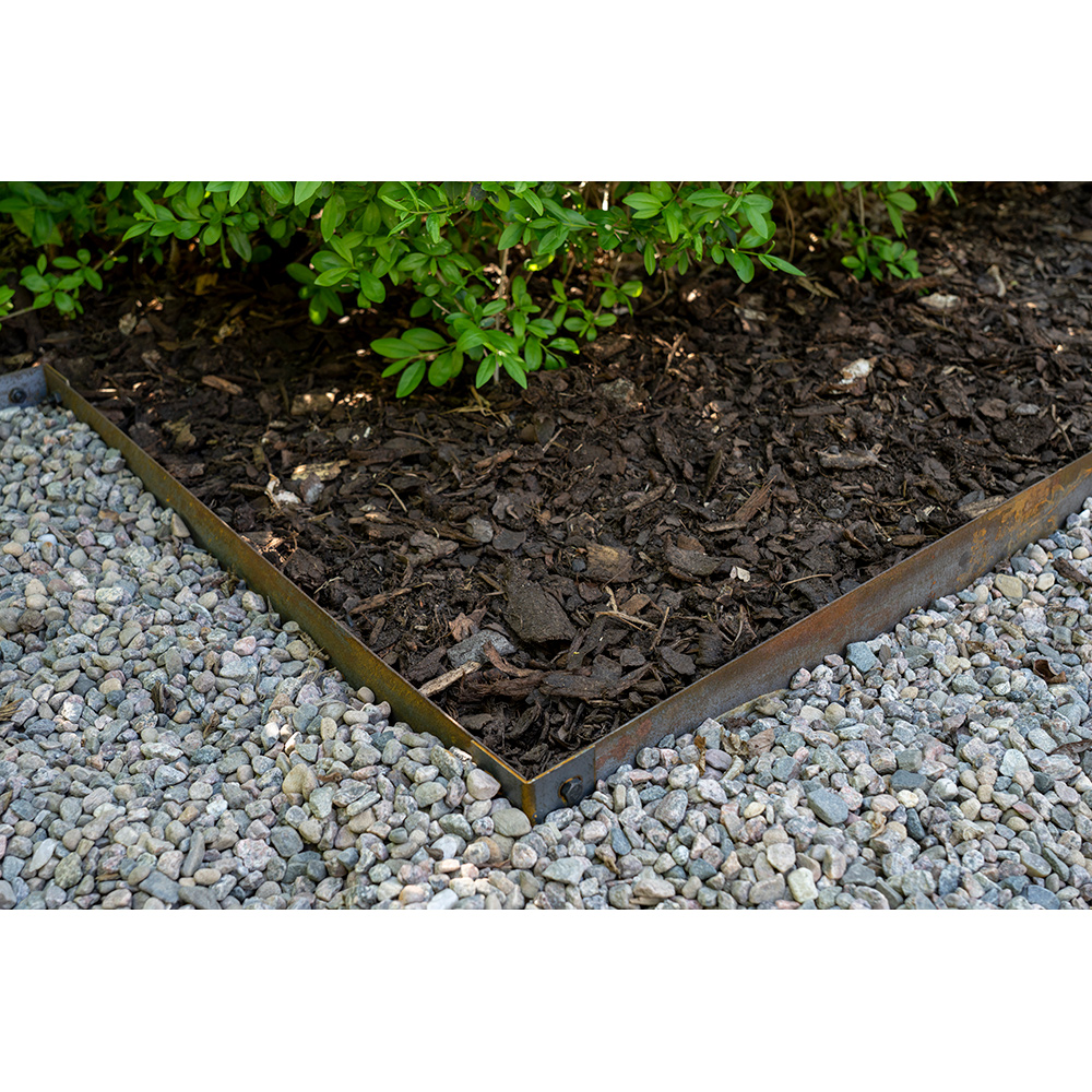 Rabattkant Skotte Garden 18x100 cm 16-Pack Corten