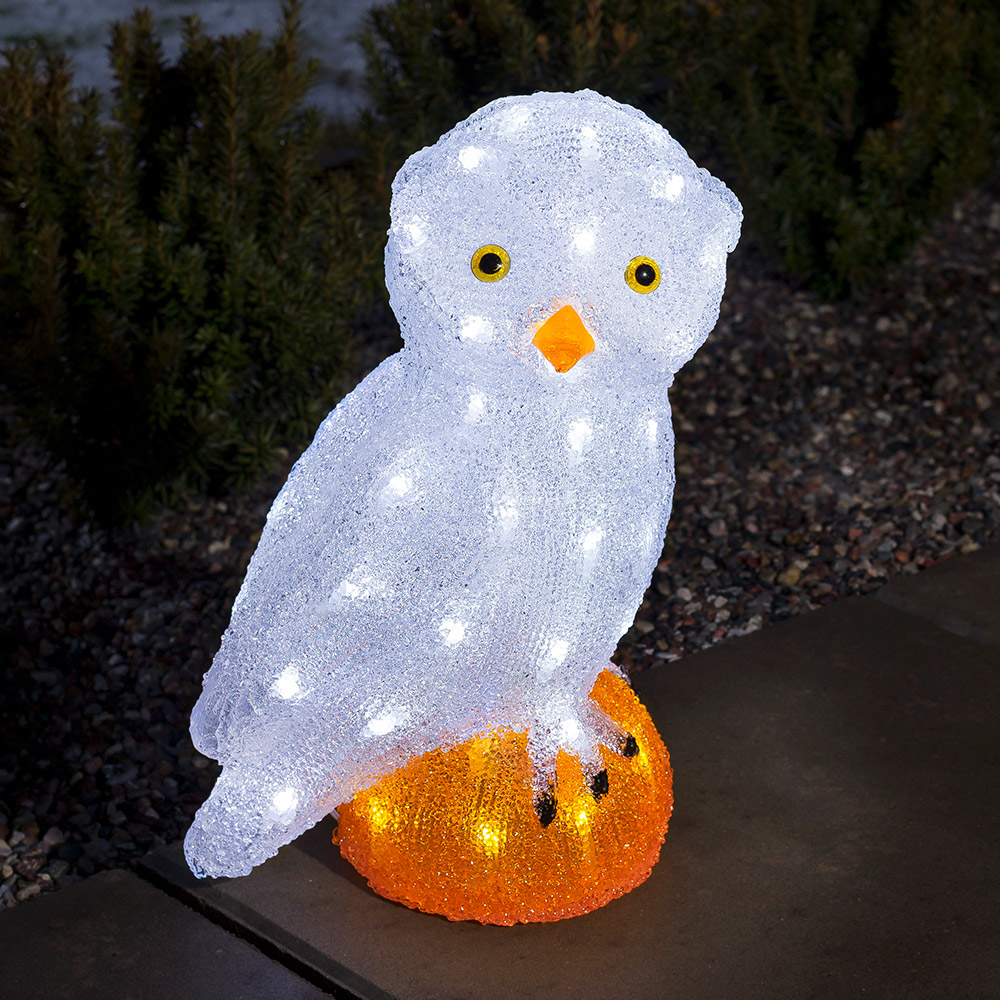 Dekorationsbelysning Gnosjö Konstsmide Uggla