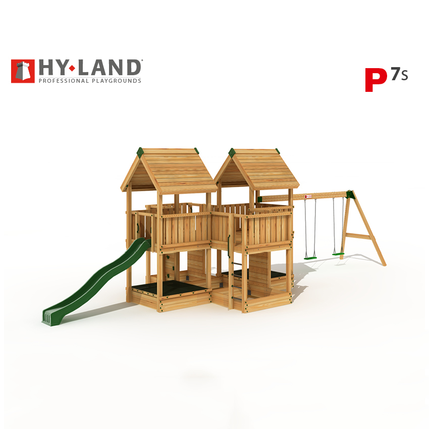 Klätterställning Hy-Land Projekt 7 + Swingmodul