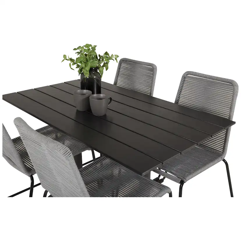 Matgrupp Venture Home Denver med 4 Lindos Stolar