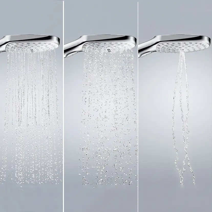 Takduschset Hansgrohe Raindance Select E 300 2jet Showerpipe Krom utan EcoSmart