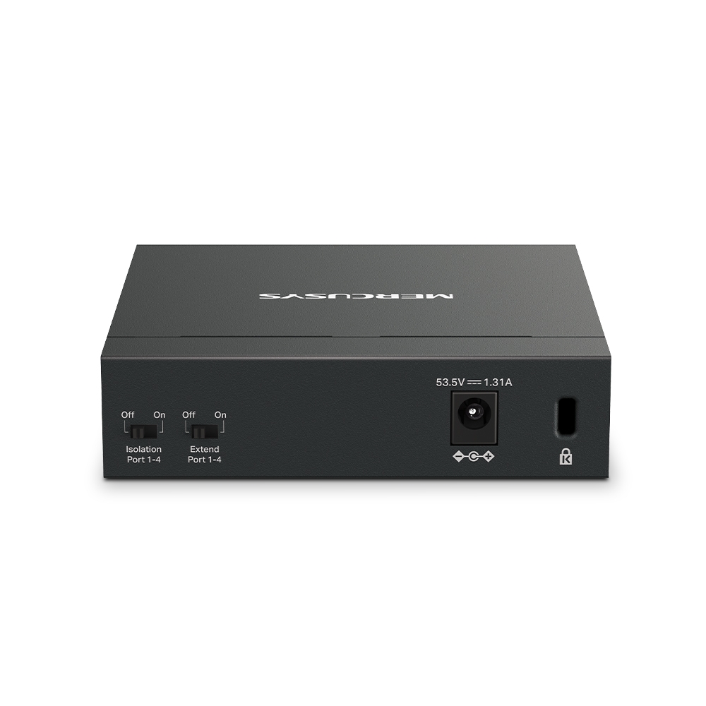 Desktop Switch Mercusys MS105GP 5-Port Gigabit with 4-Port PoE+