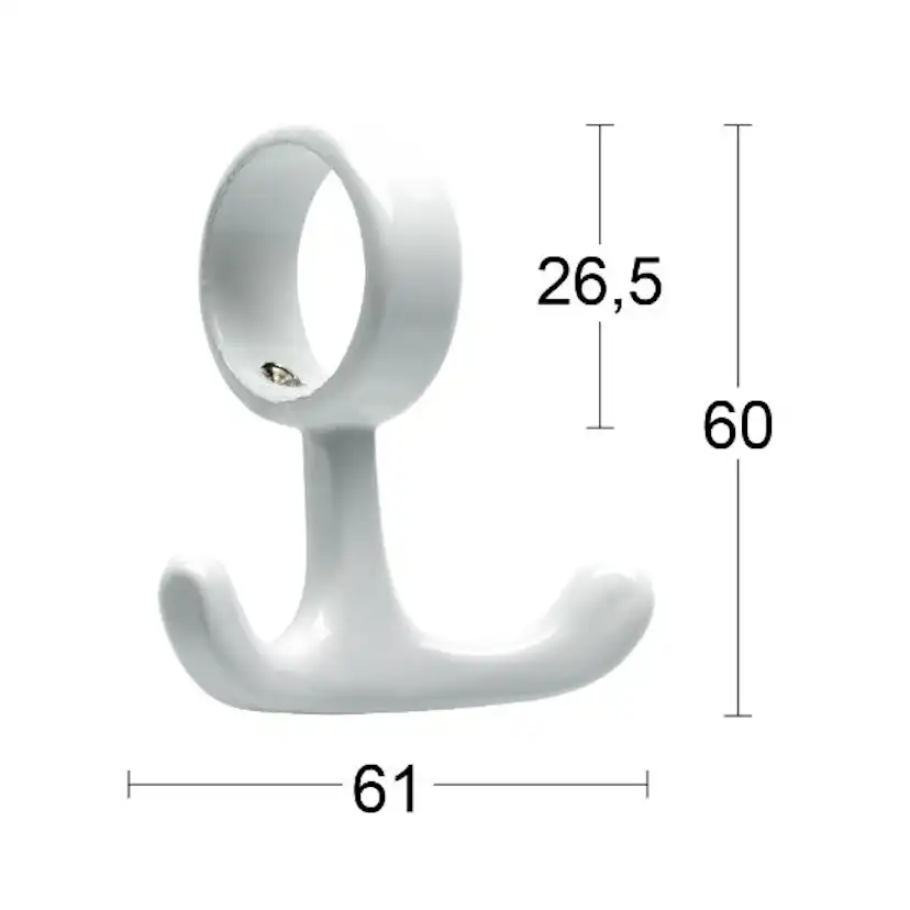 Hyllkrok Habo Iris 3-pack