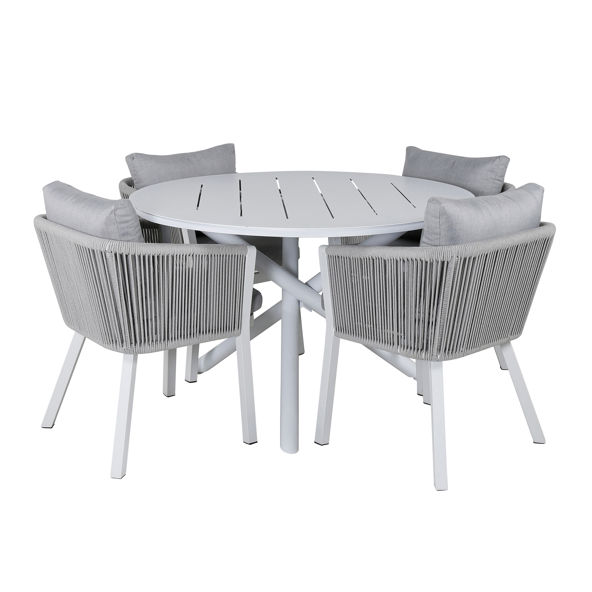 Matgrupp Venture Home Alma med 4 Virya Stolar