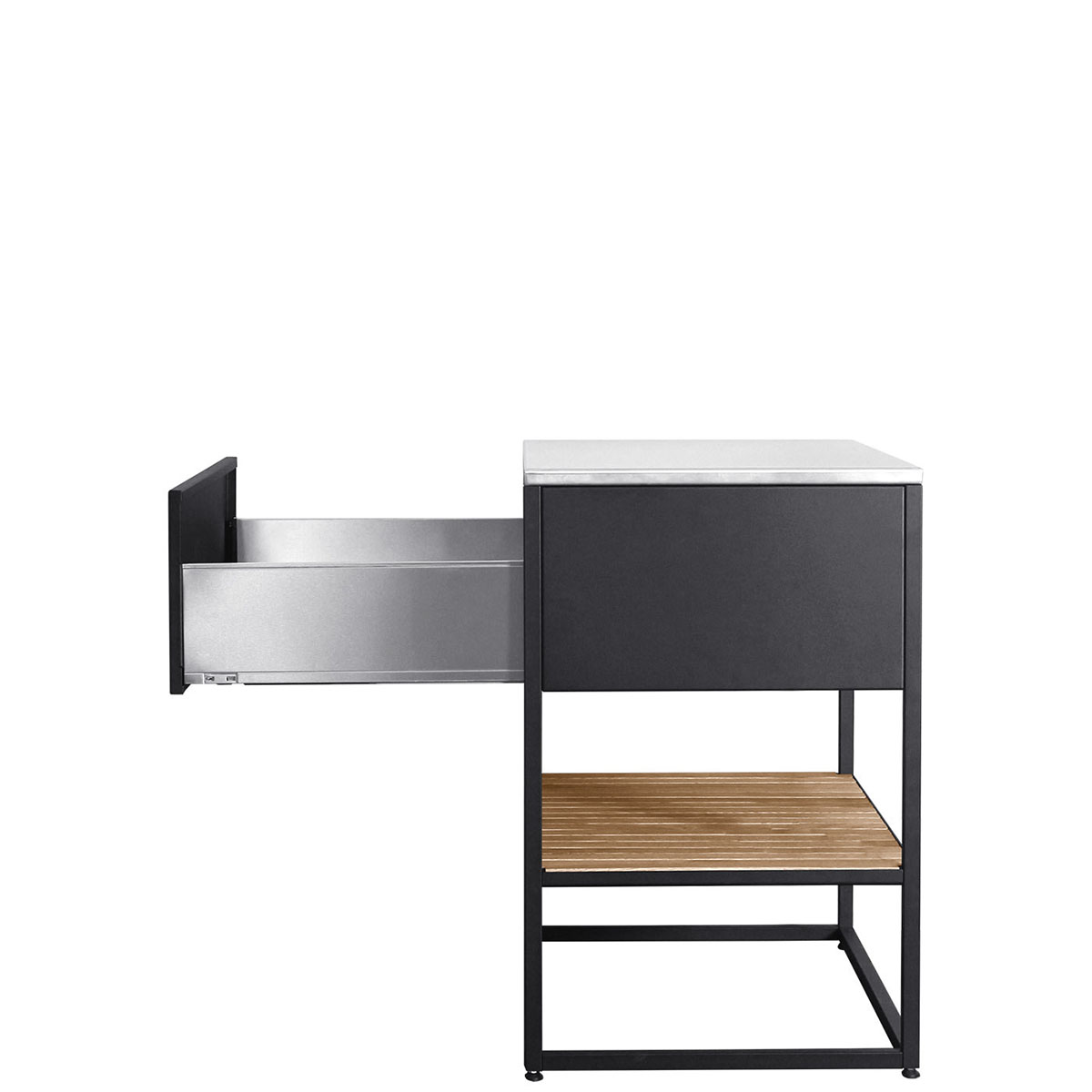 Lådmodul Skeldervik Stainless Countertop