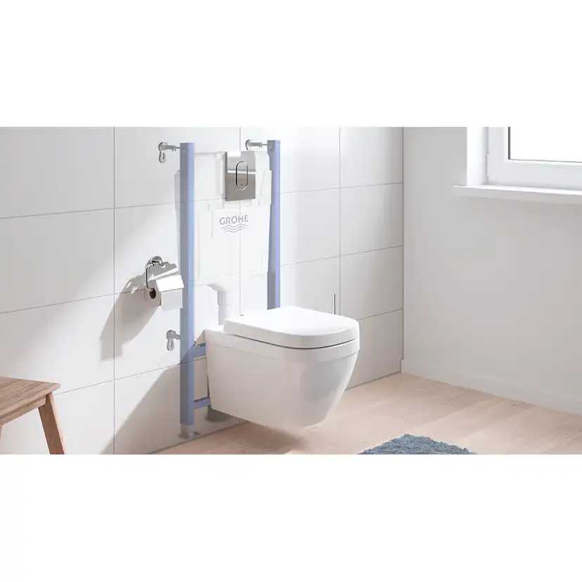 Vägghängd Toalettstol GROHE Solido Euro Ceramic 5-i-1 Komplett Vit Porslin