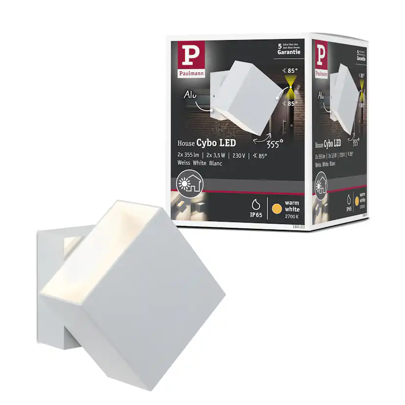 Fasadbelysning Paulmann Cybo LED IP65 230V