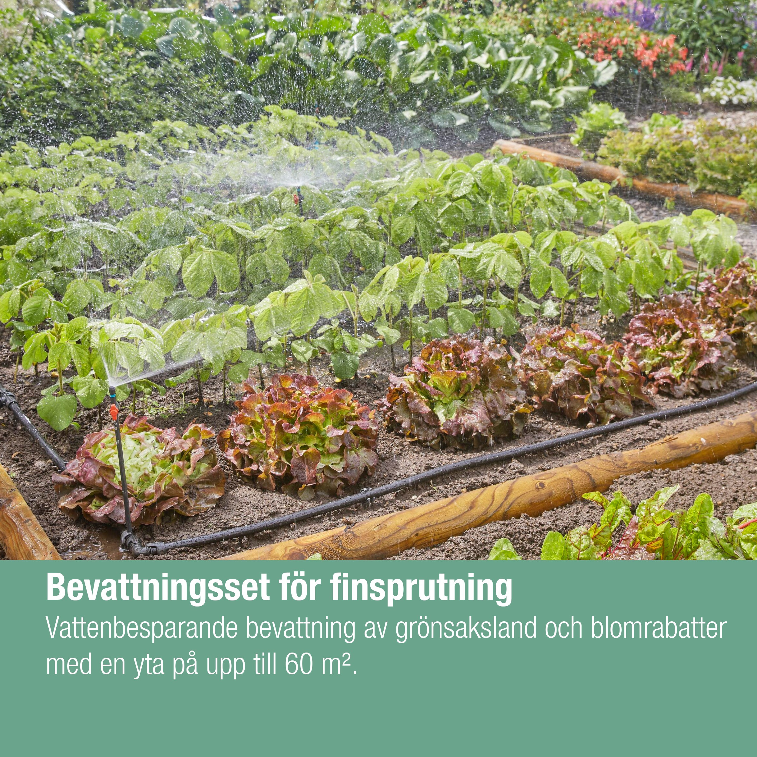Bevattningsset Gardena Micro-Drip Blom/Köksträdgårdar