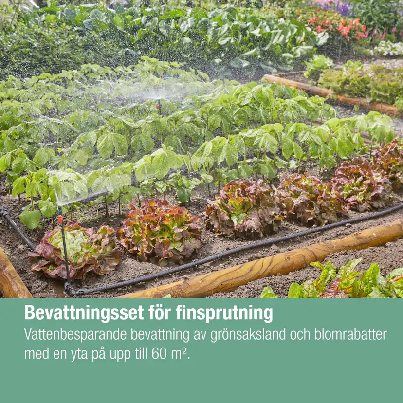 Bevattningsset Gardena Micro-Drip Blom/Köksträdgårdar
