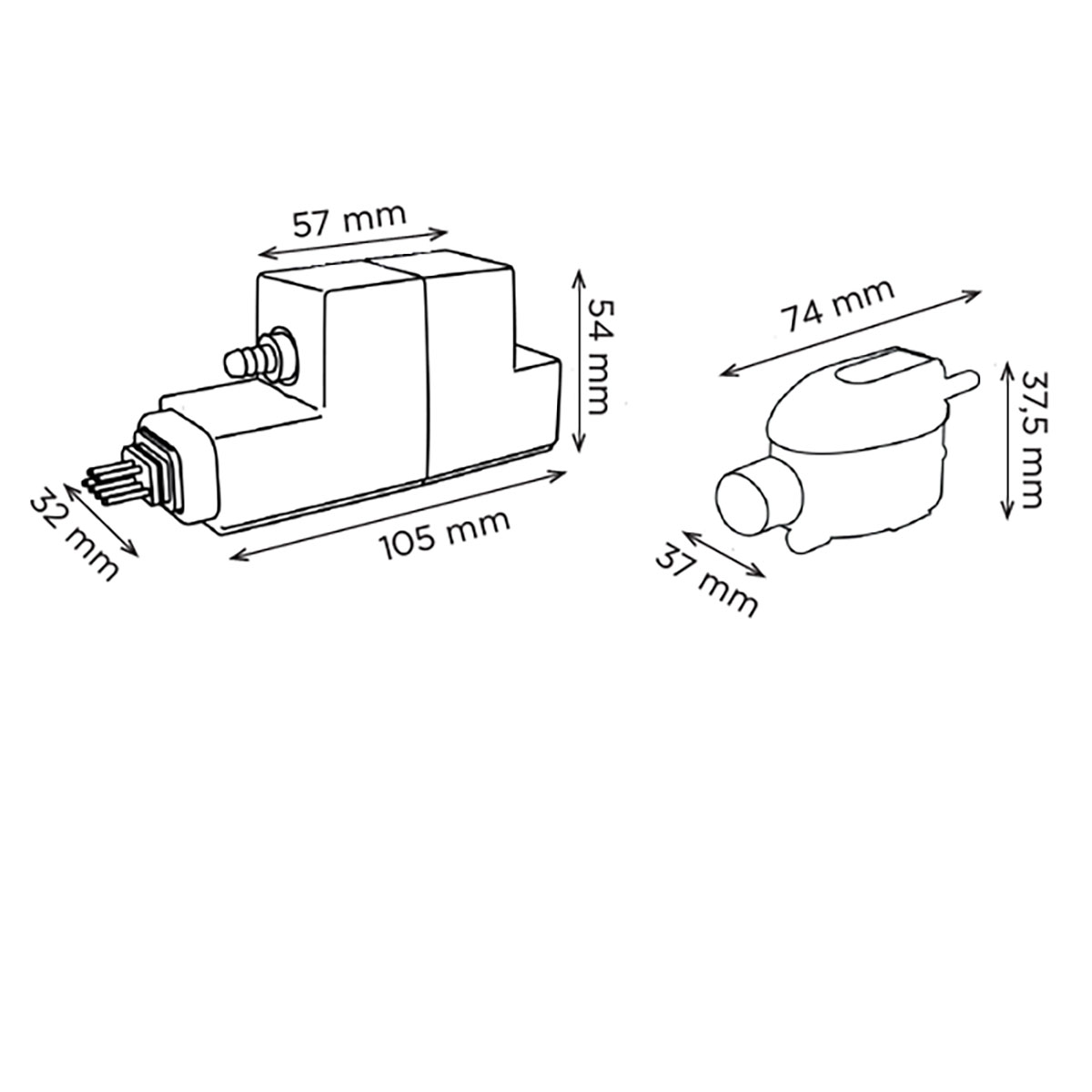 Kondensvattenpump Saniflo Sanicondens Clim Mini S