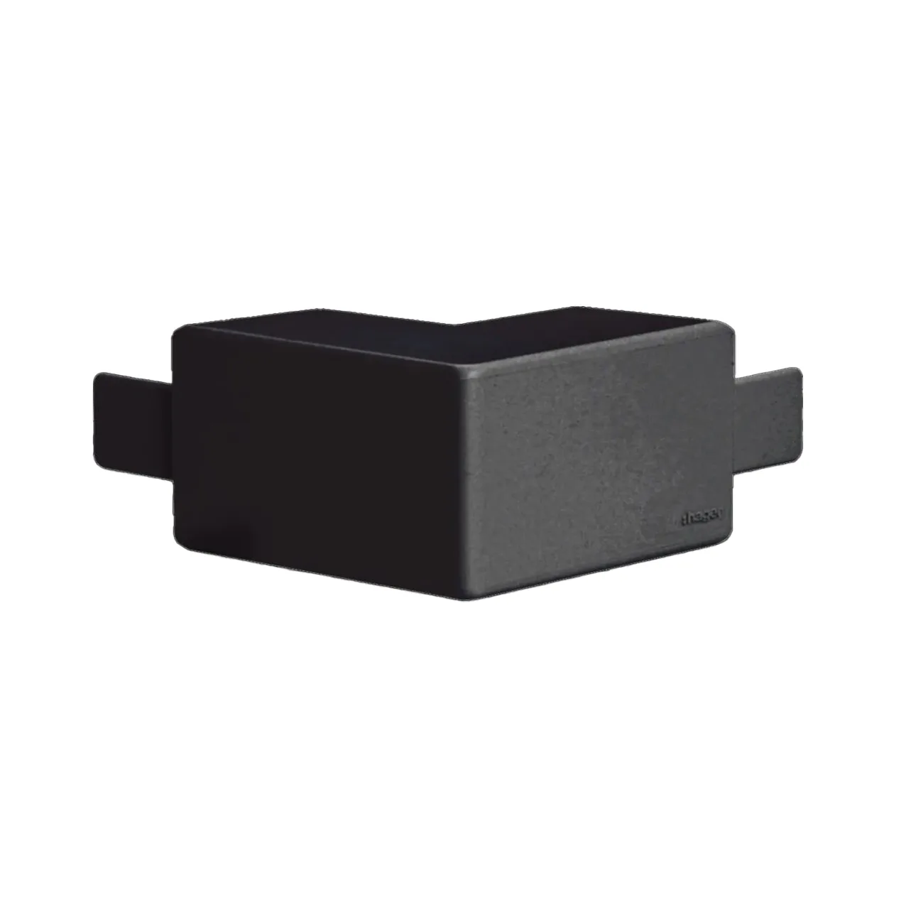 Ytterhörn till Matarkanal Hager LF/LFH 20 x 35 mm Halogenfri Svart RAL 9011