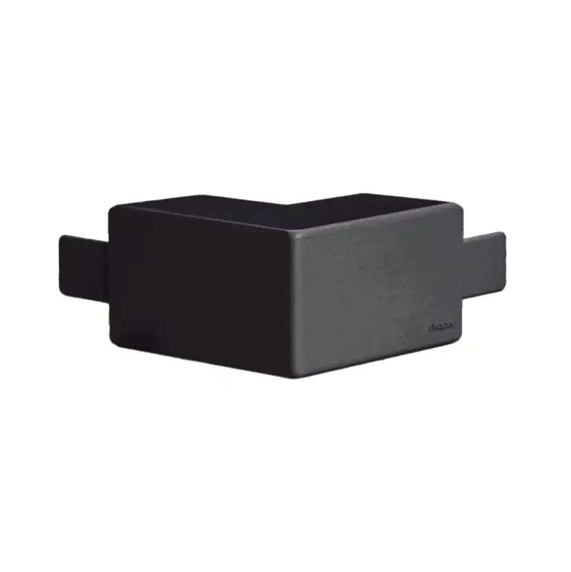 Ytterhörn till Matarkanal Hager LF/LFH 20 x 35 mm Halogenfri Svart RAL 9011