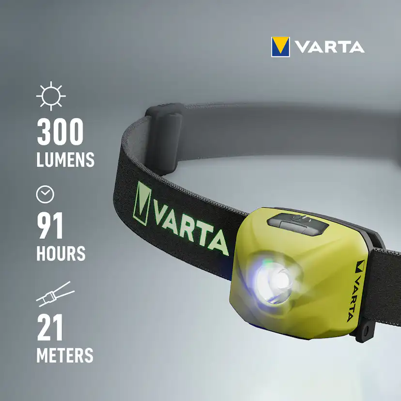 Pannlampa Varta Outdoor Sports Ultralight H30R 300 lm