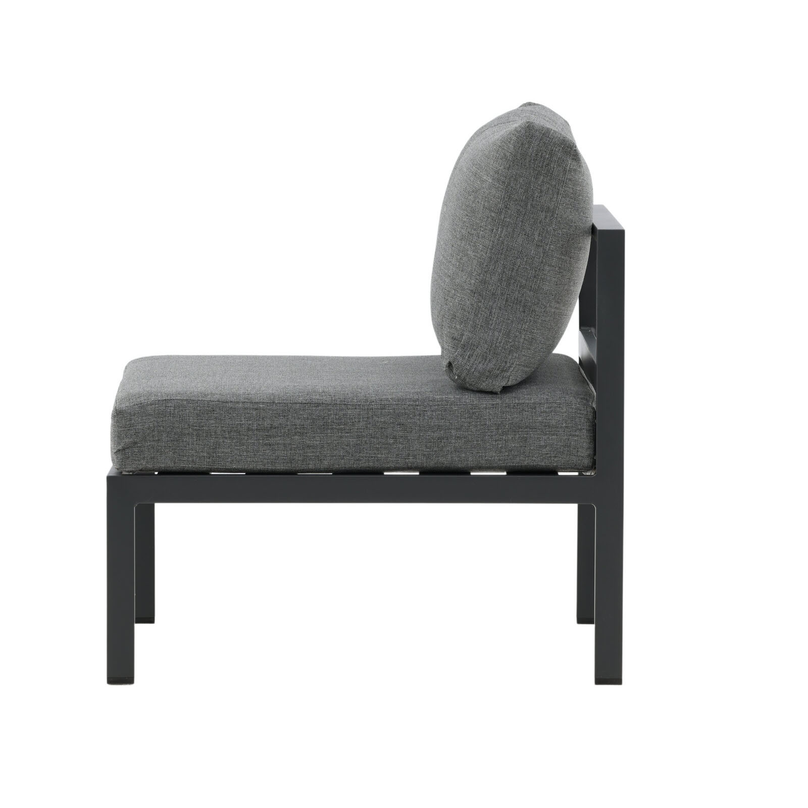 Copacabana Middle Part - Black Alu / Grey Cushion Black Alu / Grey Cushion