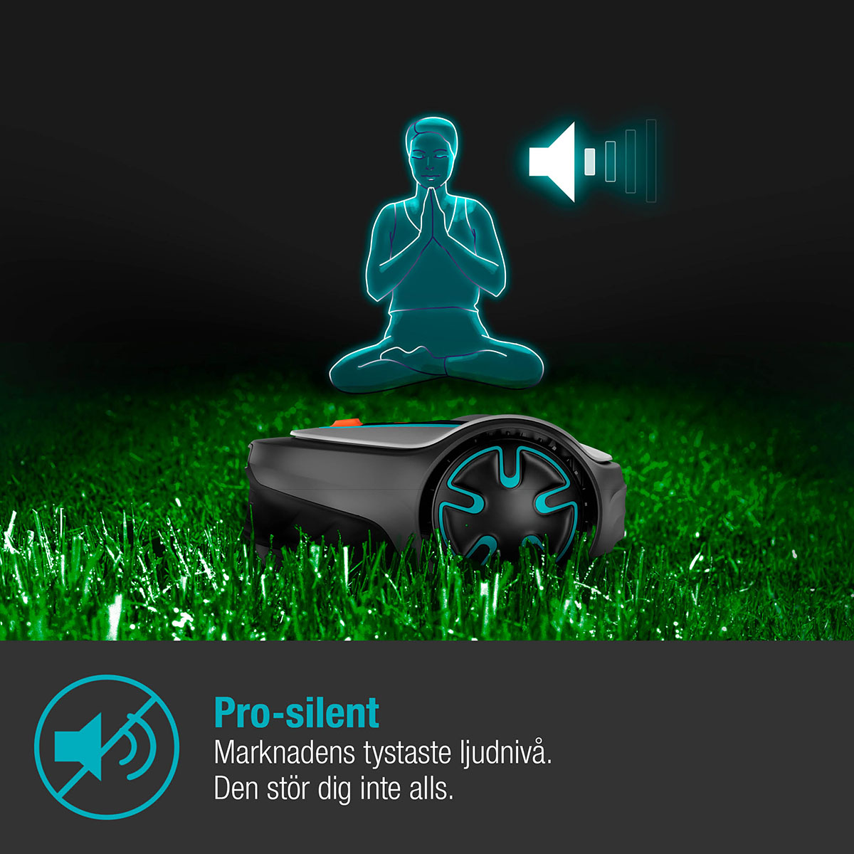 Robotgräsklippare Gardena Sileno Minimo 500
