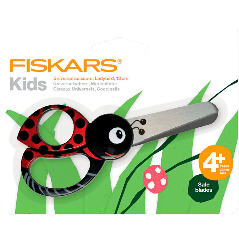Barnsax Fiskars med Djurmotiv Nyckelpiga L: 13 cm 1 St