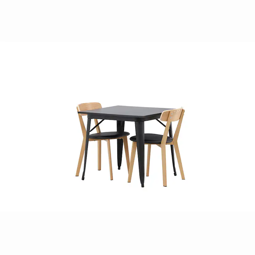 Matgrupp Venture Home Tempe med 2 Sanjos Stolar