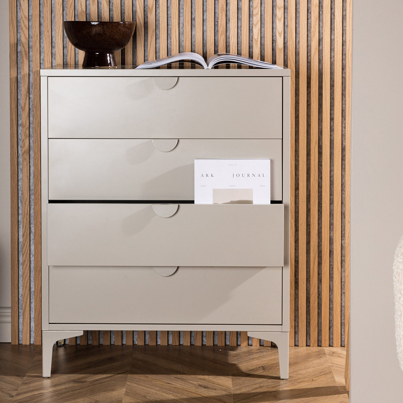 Byrå Venture Home Piring 4 Lådor