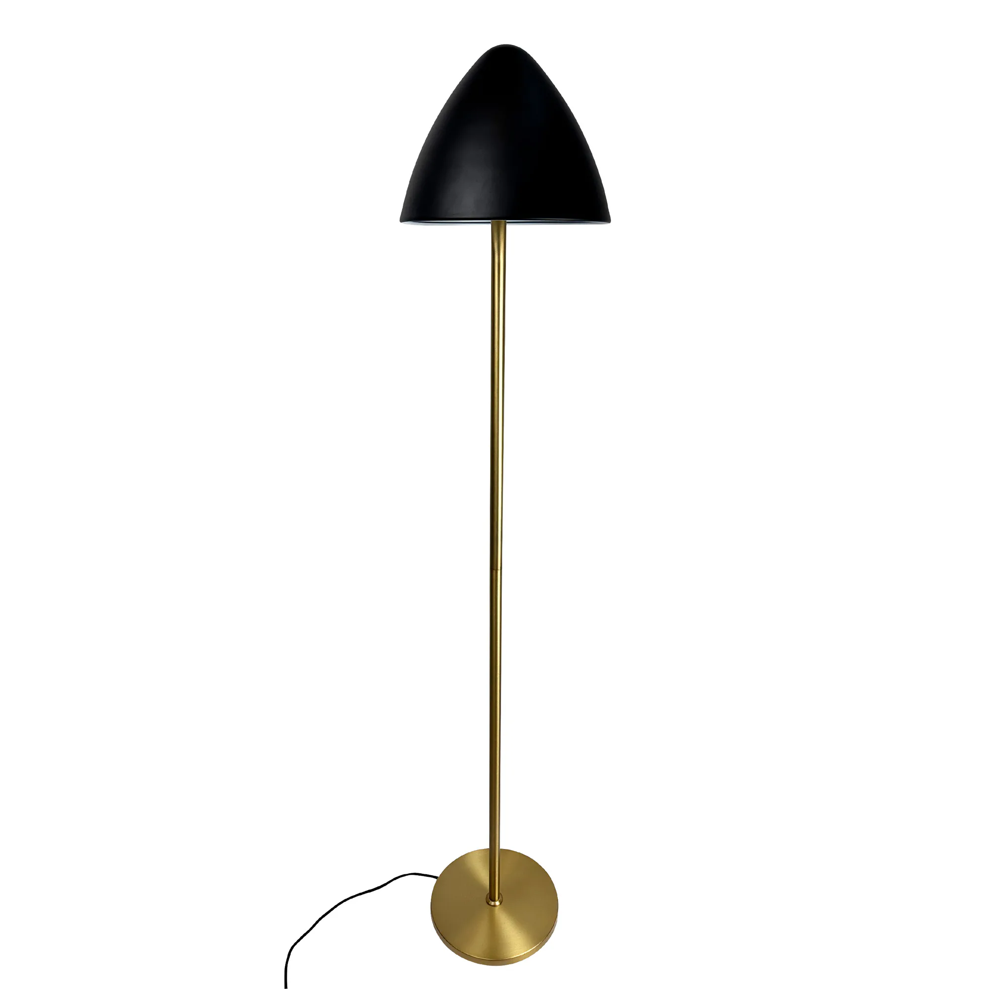 Svart/Mässing