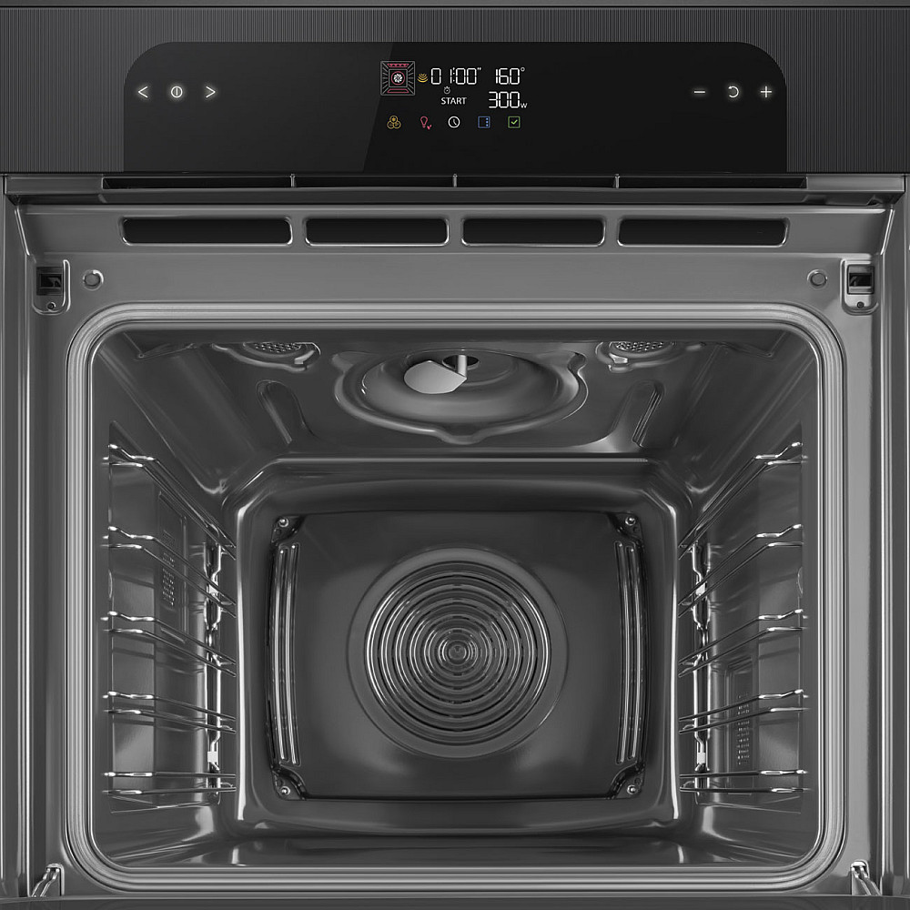 Kombiugn Smeg SOP6202S2PS med Varmluft och Mikrovågor Svart 60 cm