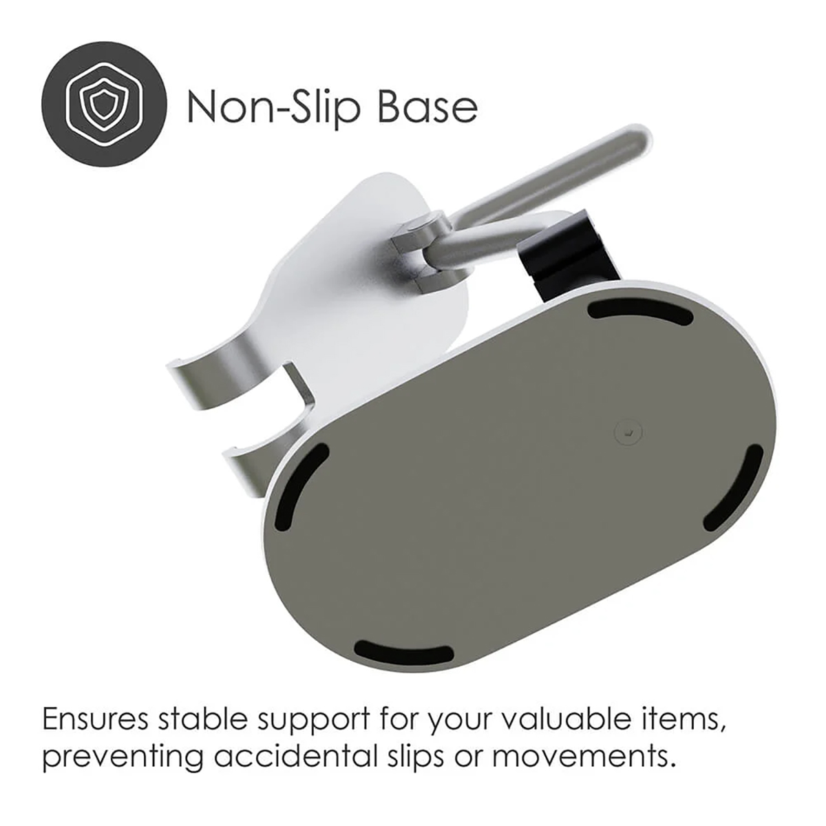 Övriga Mobiltillbehör DESIRE2 Hörlursställ och Mobiltelefonhållare Headrest Pro Silver