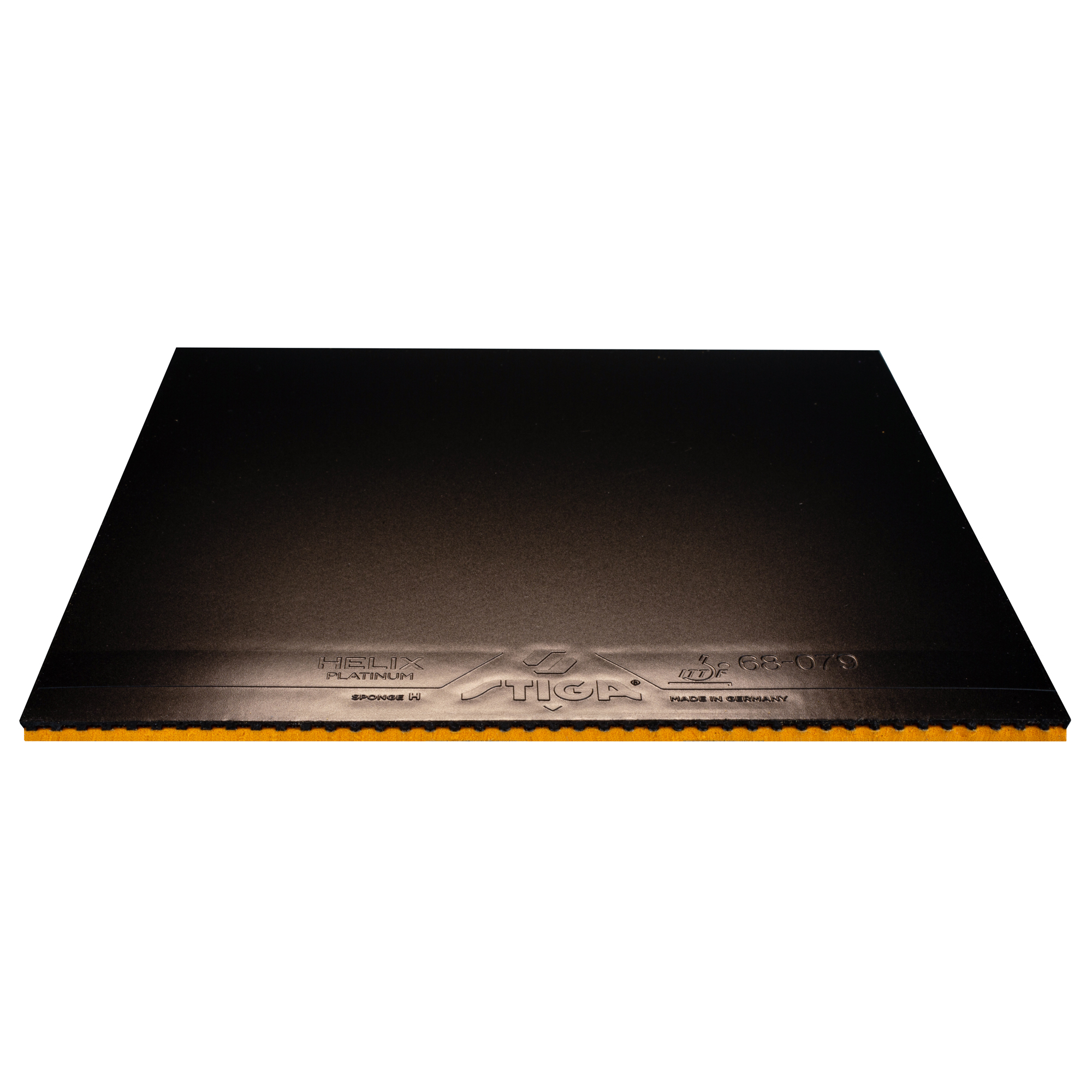 Bordtennisgummi Stiga Sports Helix Platinum H Black 2.2