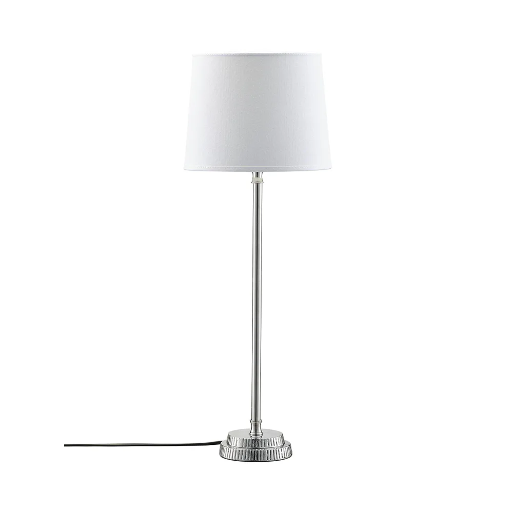 Kent bordslampa Krom/Vit