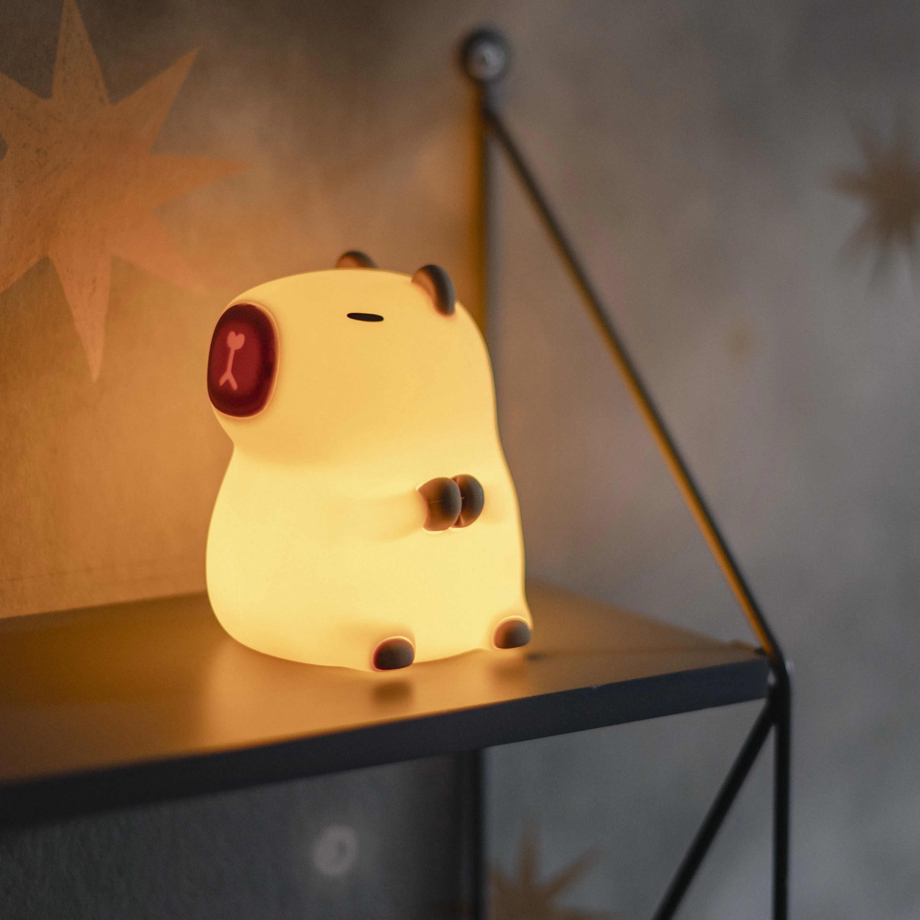 LED-Nattlampa Star Trading Functional Capybara USB