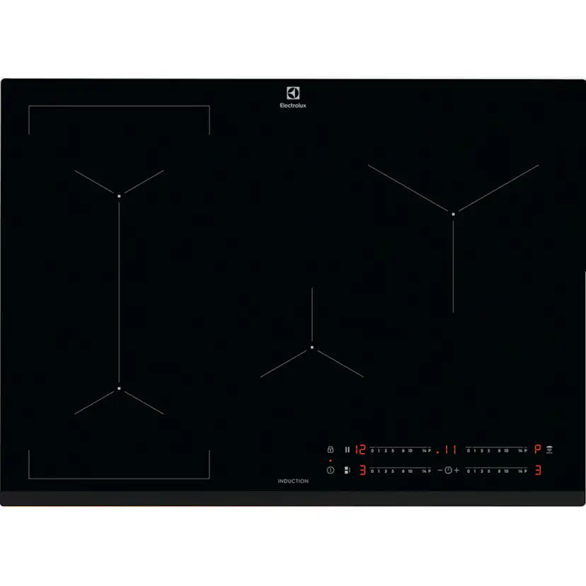 Induktionshäll Electrolux FlexiBridge HOB750MF Svart med Smarta Funktioner
